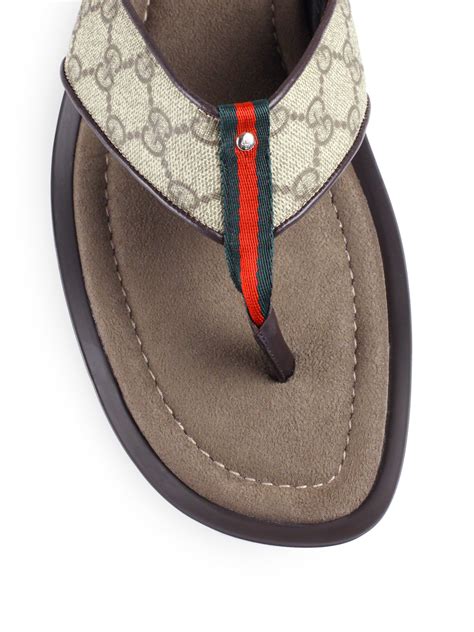 gucci sandals boy|original Gucci sandals for men.